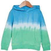 Wholesale - BOYS GREEN OMBRE SIZE 4-7 FRENCH TERRY POPOVER HOODIE C/P 24